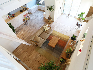 平屋×カリフォルニアスタイルの家
